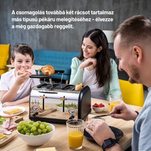 Lauben 4 Slice Toaster 1500BC Kenyérpirító Lauben 4 Slice Toaster 1500BC Kenyérpirító